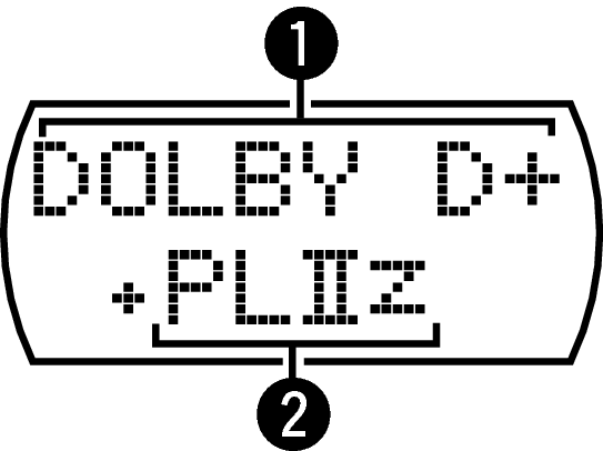 Disp DOLBY D Mz